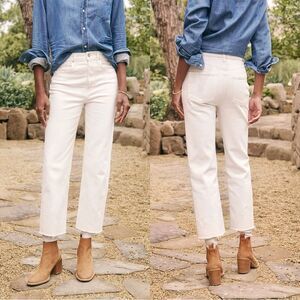Frank & Eileen MONAGHAN Jeans in Cream, Italian Vintage Denim